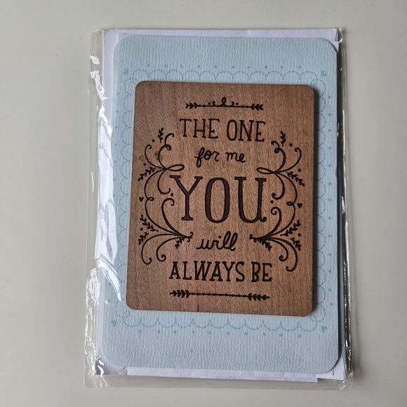 Hallmark Signature Wooden Plaque Card - Picture 1 of 3